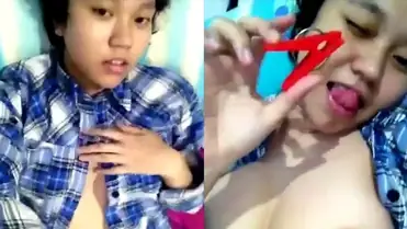 Bokep Indo Ukhti Tiktokers Pap Toket Viral poster