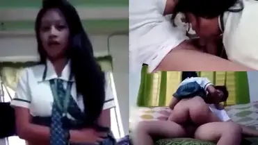 Pelajar SMA Hubungan Intim Ganas Di Rumah Kosong poster