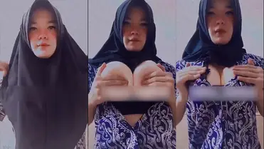 Ukhty Nabilah Gemas Remas Dada Sendiri poster